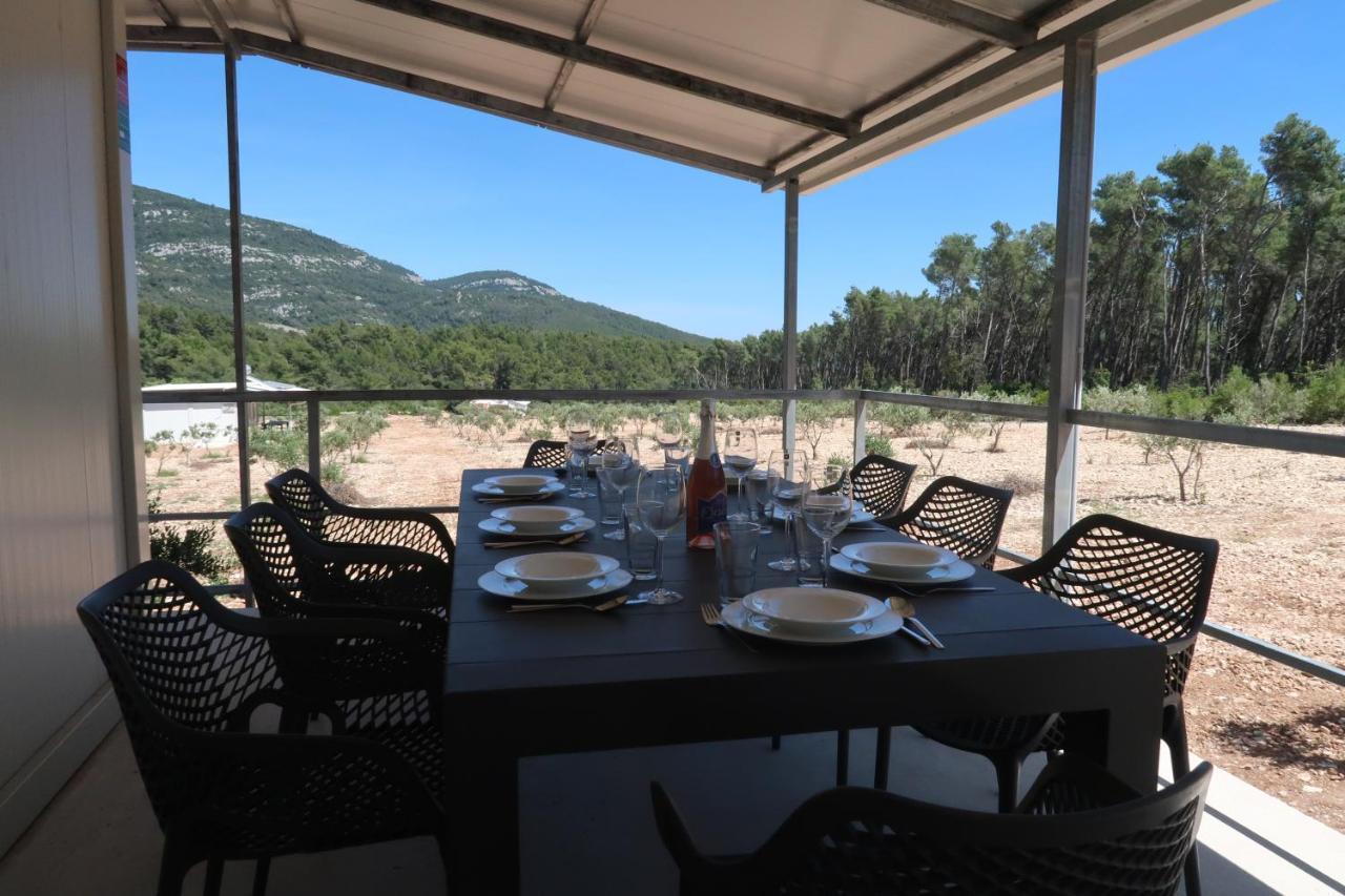 Robinson Olive Tree Huts Villa Čara Kültér fotó